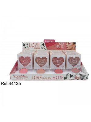 Colorete blush mate corazón