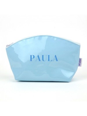 Neceser shopper gloss celeste personalizado