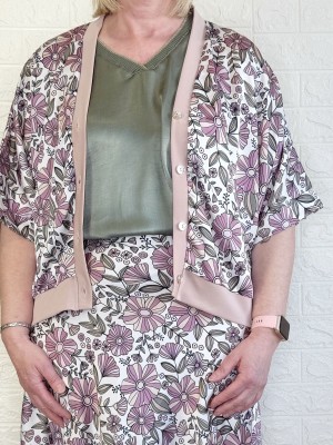 Chaqueta Haití lila