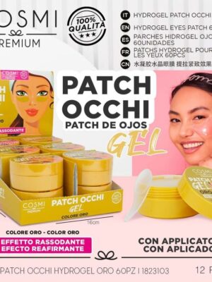 Parte contorno ojos oro