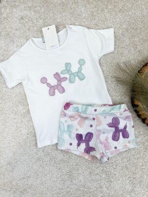 Conjunto baño perritos niño