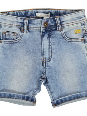 Bermuda denim bordado amarillo