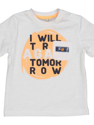 Camiseta tomor blanca y coral