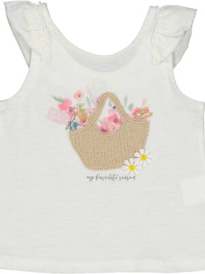 Camiseta cesta rafia