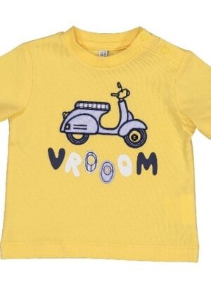 Camiseta vrooom amarilla