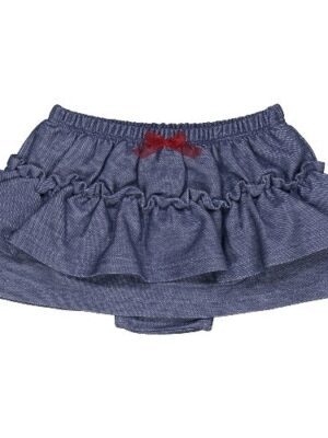 Braga falda denim algodón