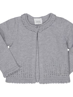 Chaqueta gris strass