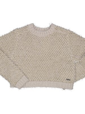 Jersey corto beige y dorado