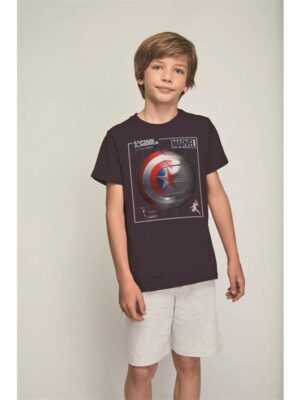 Pijama Capitan américa corto