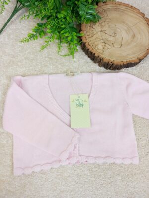 Chaqueta punto Pecesa rosa