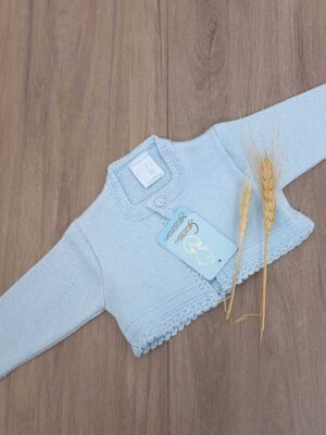 Chaqueta corta celeste 122