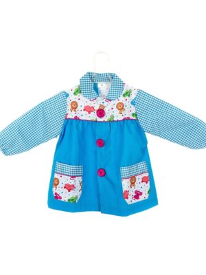 Bata zoo liso azul turquesa