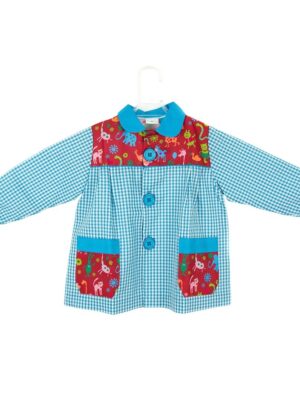 Bata granja azul turquesa