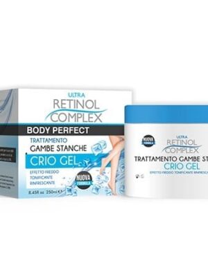 Gel refrescante piernas cansadas retinol complex