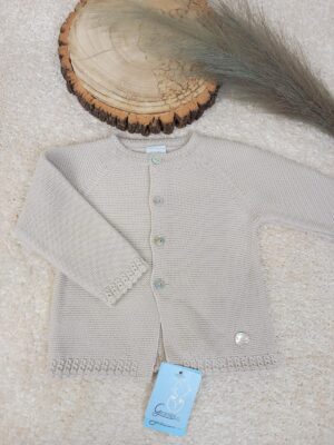 CHAQUETA DE PUNTO GRANLEI BEIGE