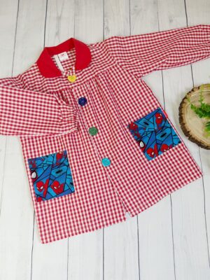 Bata spiderman rojo
