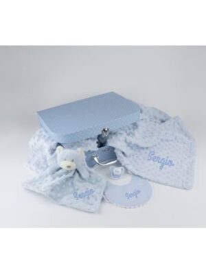 Maletín premium azul personalizado