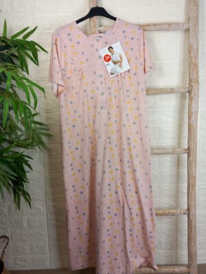 Camisón verano manga corta naranja