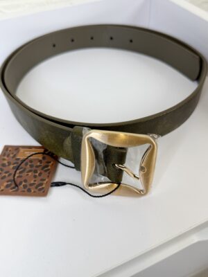 Cinturón Envejecido verde