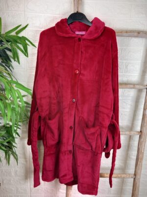 Bata estar por casa granate