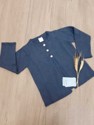 Chaqueta marino calada