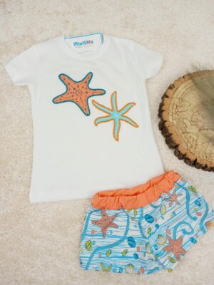 Conjunto baño estrella de mar niño