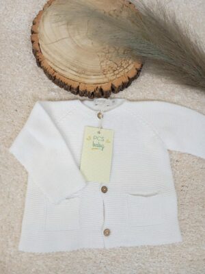 CHAQUETA PECESA BLANCA