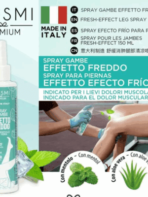Spray piernas efecto frio