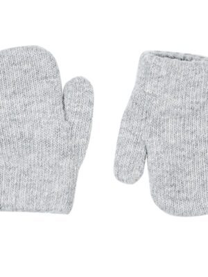 Manoplas con dedo suave 234 gris medio