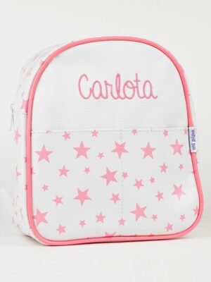 Mochila estrellas rosa