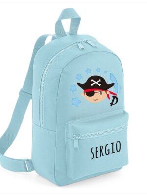 Mochila medium pirata (color a elegir)