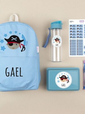 Pack mi equipo para el cole pirata