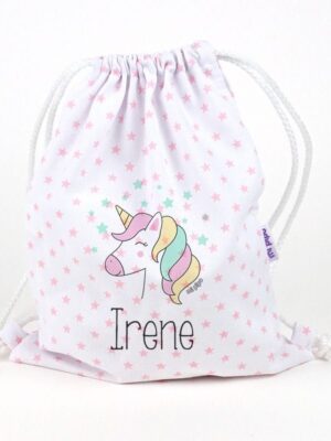 Petate unicornio personalizado