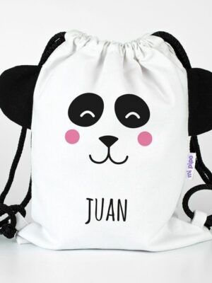 Petate zoo panda blanco