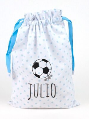 Saquito balón fútbol