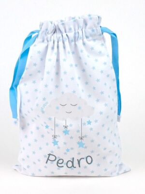 Saquito nube azul