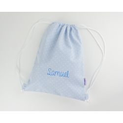 Petate azul personalizado