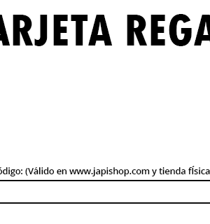 Tarjeta Regalo 30 euros