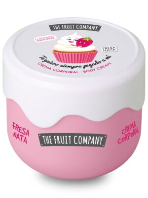 Crema corporal fresa y nata