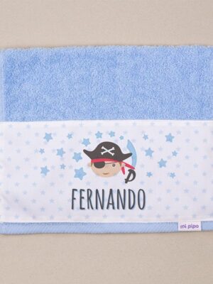 Toalla rizo pirata