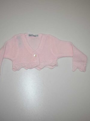 Bolero tricotosa salas rosa