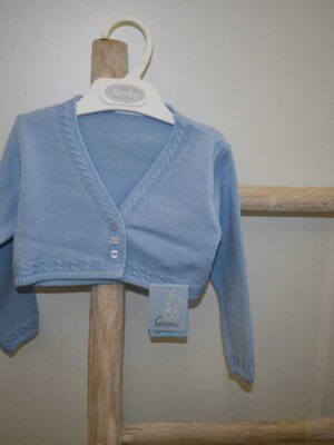 Chaqueta corta pico azulado
