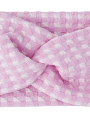 Turbante Vichy rosa