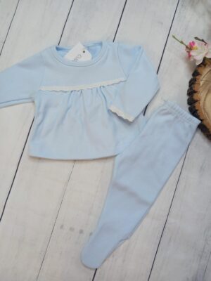 Conjunto polaina celeste