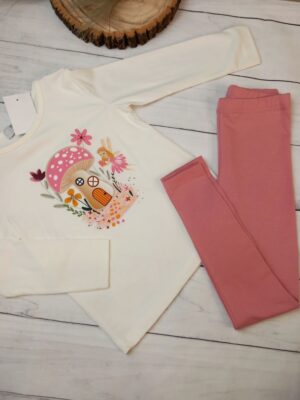 Conjunto seta rosa