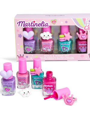 Pack 4 esmaltes y anillos