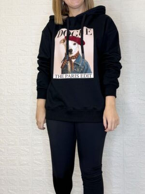 Sudadera Dogue negra