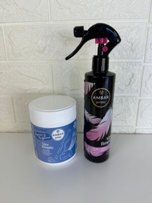 Pack limpio ambientador especial tejidos + aspiradora