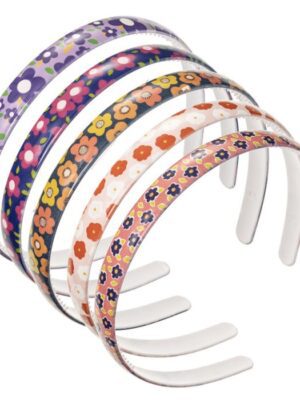 Diadema estampado flores