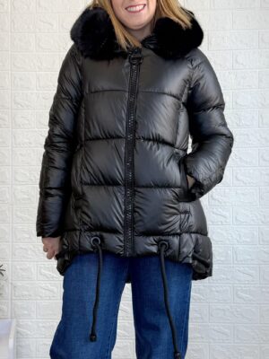 Abrigo Begoña negro